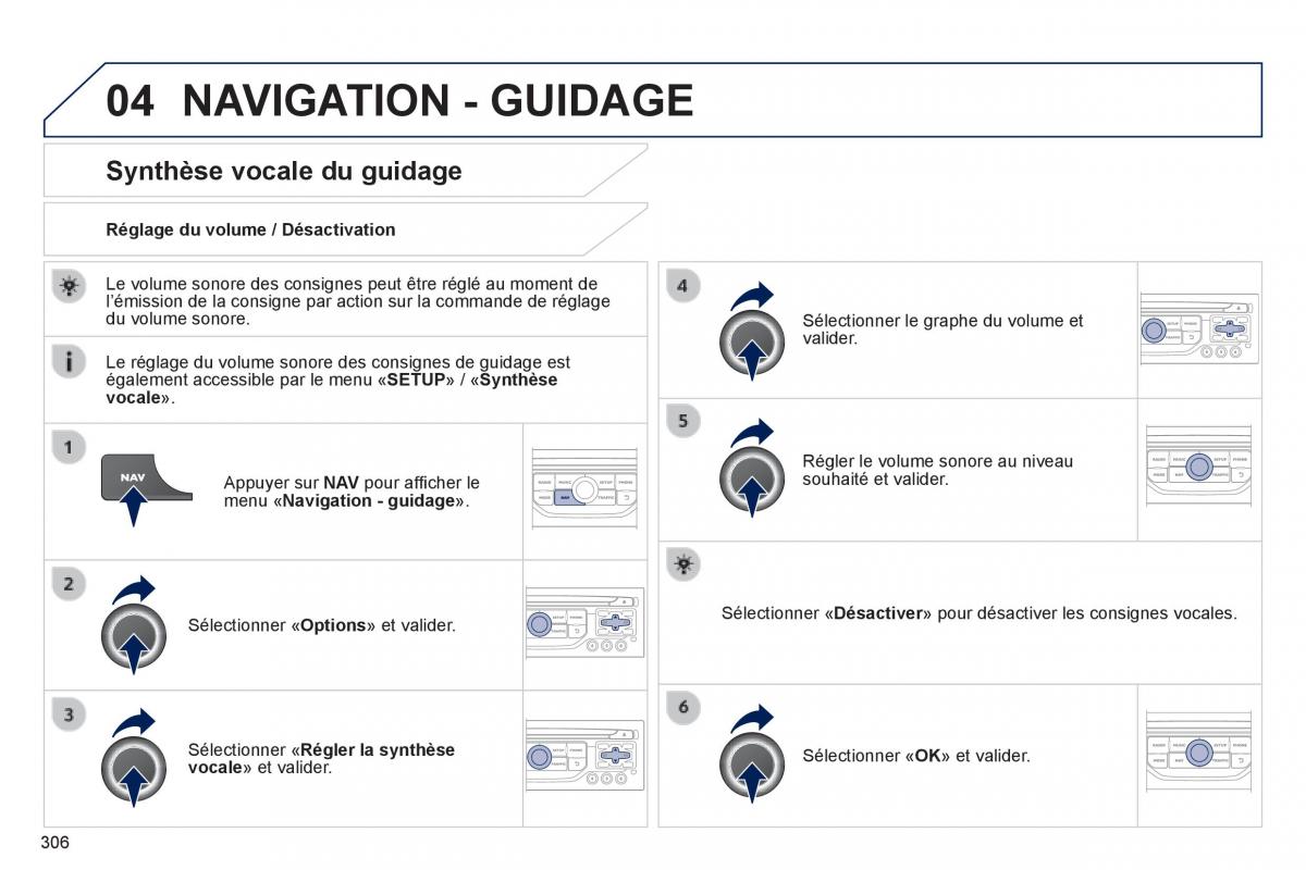 Peugeot 3008 Hybrid manuel du proprietaire / page 308