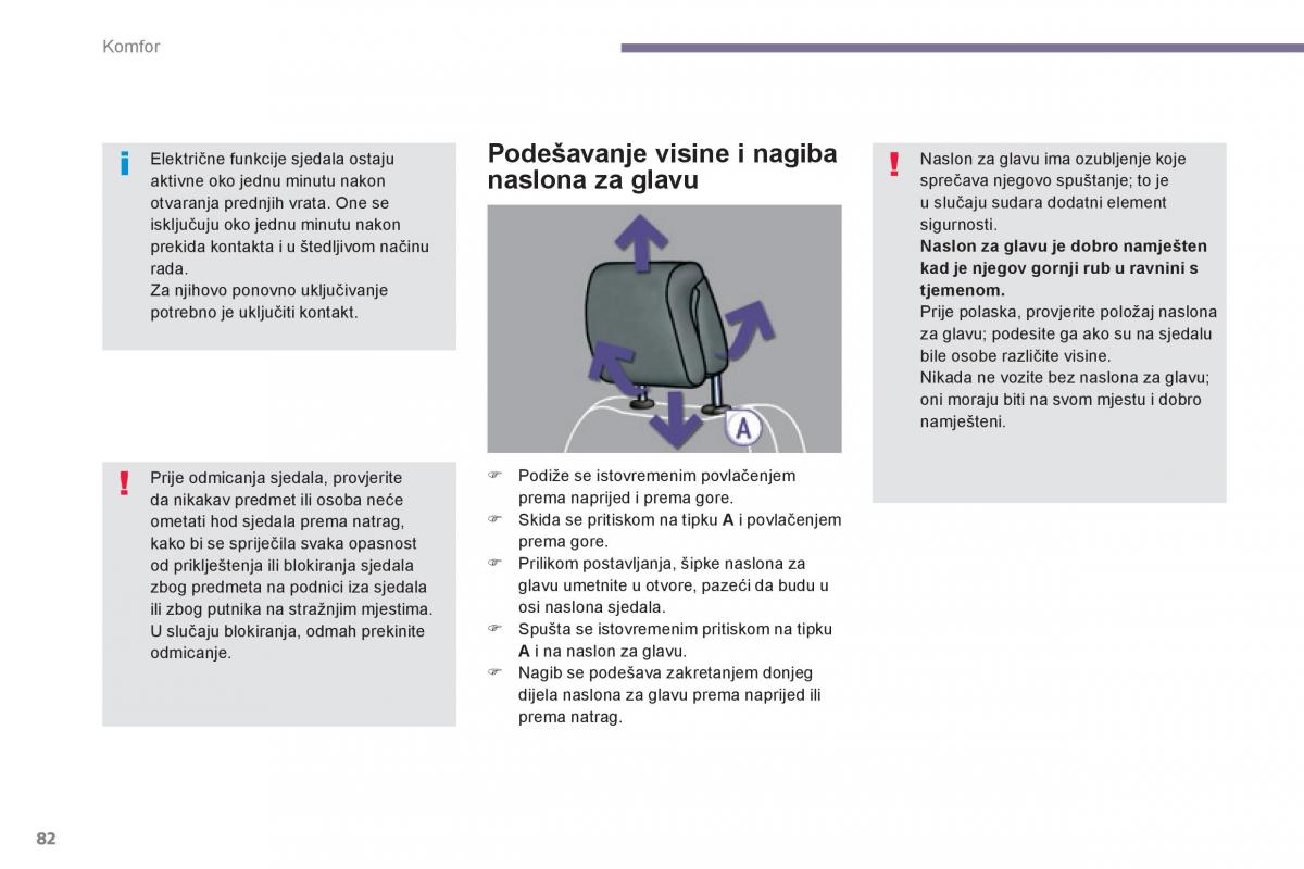 Peugeot 3008 Hybrid vlasnicko uputstvo / page 84