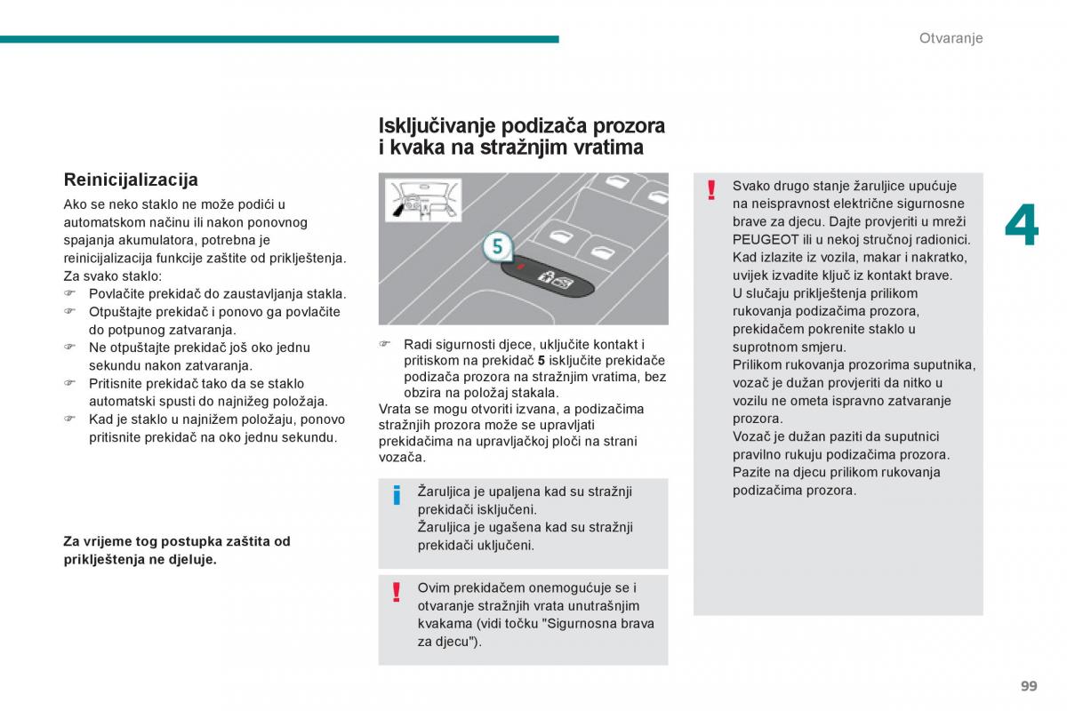 Peugeot 3008 Hybrid vlasnicko uputstvo / page 101