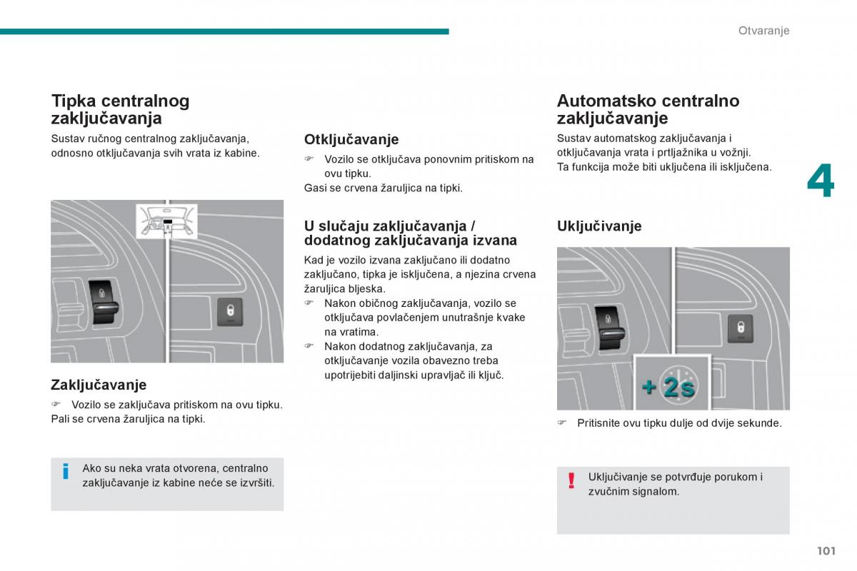 Peugeot 3008 Hybrid vlasnicko uputstvo / page 103