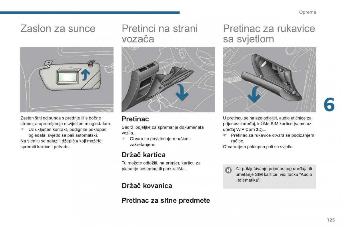 Peugeot 3008 Hybrid vlasnicko uputstvo / page 127