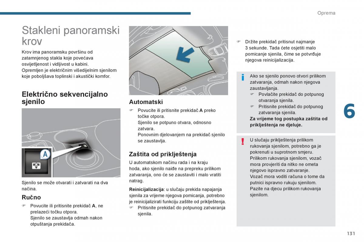 Peugeot 3008 Hybrid vlasnicko uputstvo / page 133