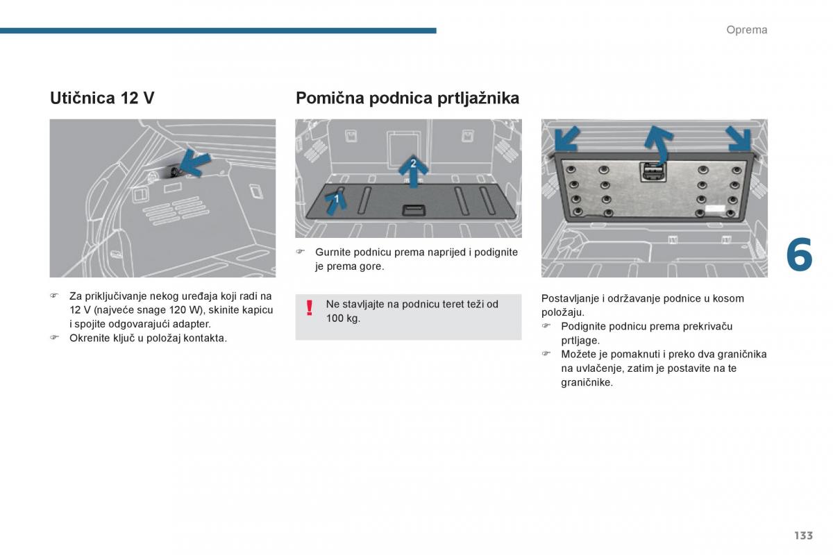 Peugeot 3008 Hybrid vlasnicko uputstvo / page 135