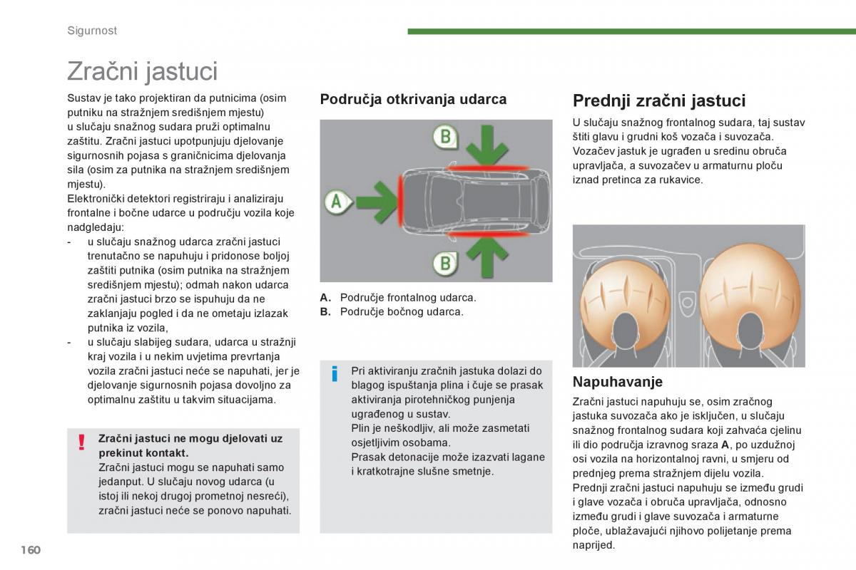 Peugeot 3008 Hybrid vlasnicko uputstvo / page 162