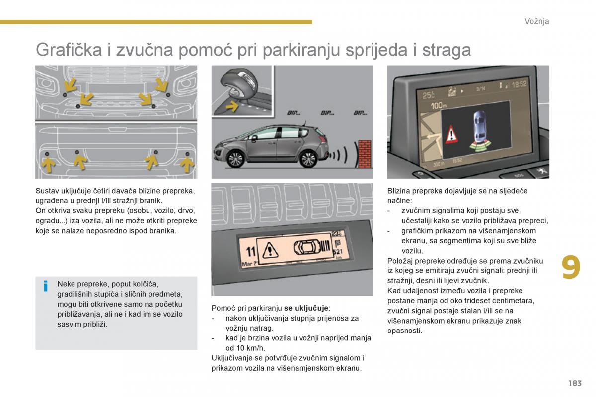 Peugeot 3008 Hybrid vlasnicko uputstvo / page 185