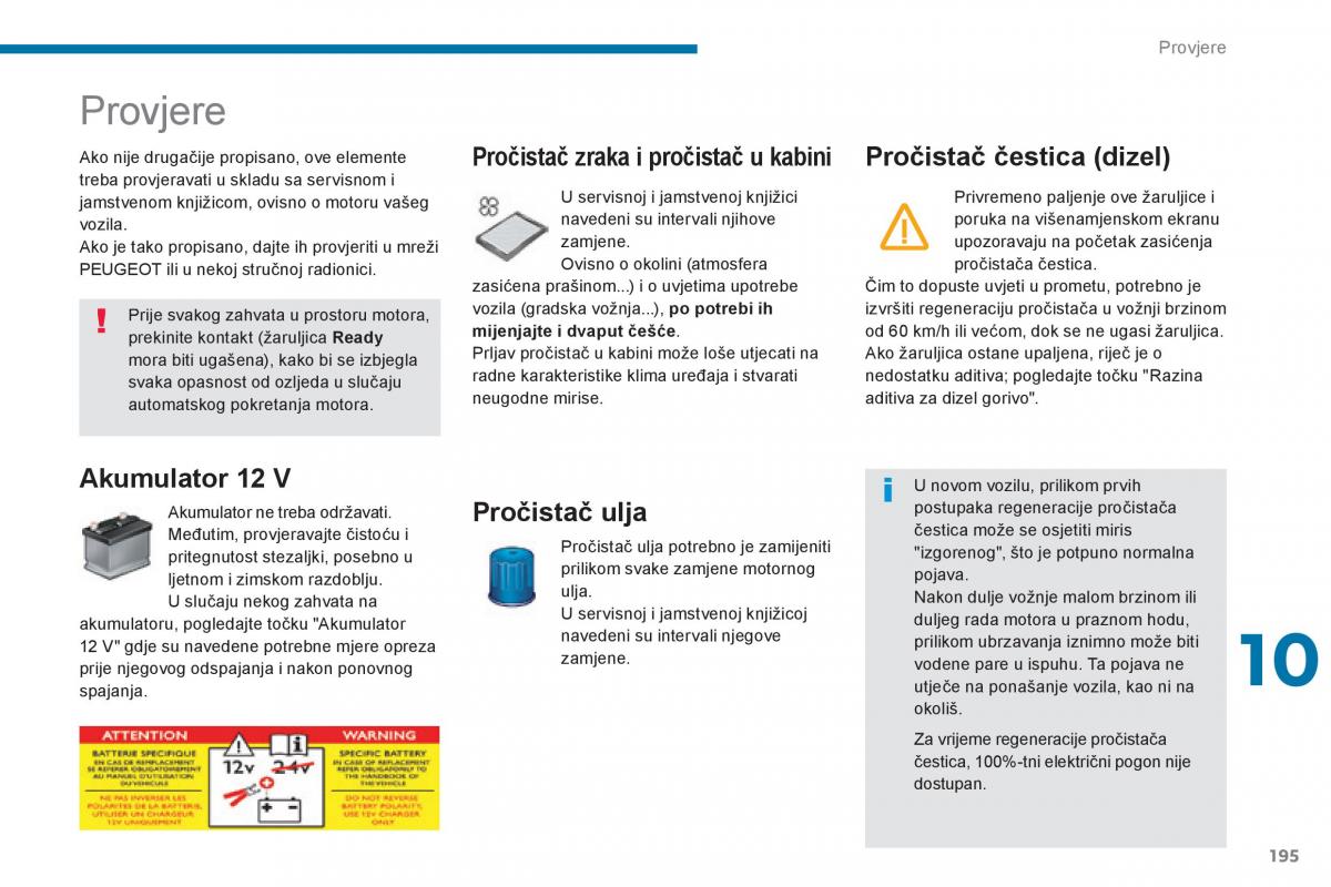 Peugeot 3008 Hybrid vlasnicko uputstvo / page 197