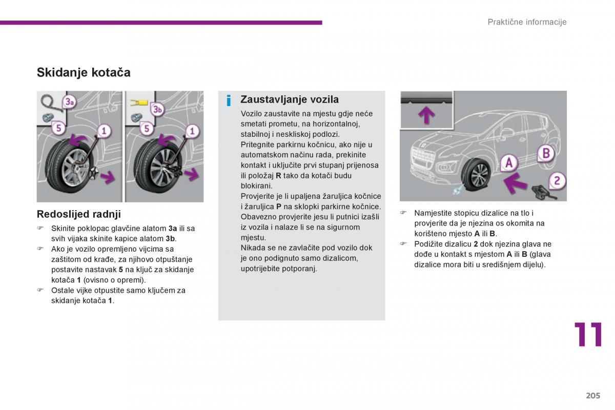 Peugeot 3008 Hybrid vlasnicko uputstvo / page 207