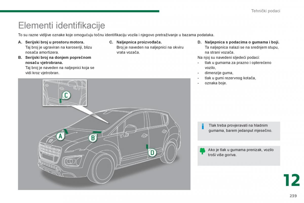 Peugeot 3008 Hybrid vlasnicko uputstvo / page 241