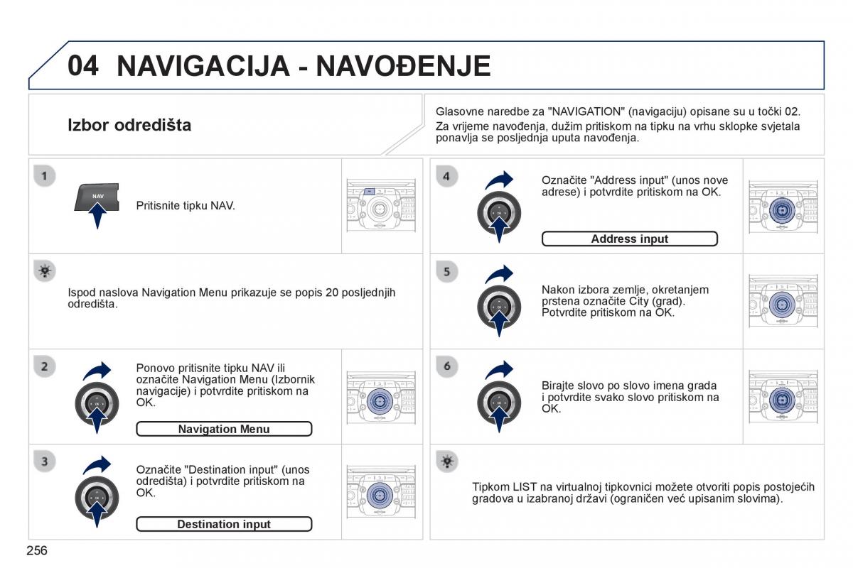 Peugeot 3008 Hybrid vlasnicko uputstvo / page 258