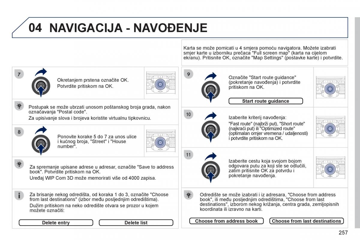 Peugeot 3008 Hybrid vlasnicko uputstvo / page 259