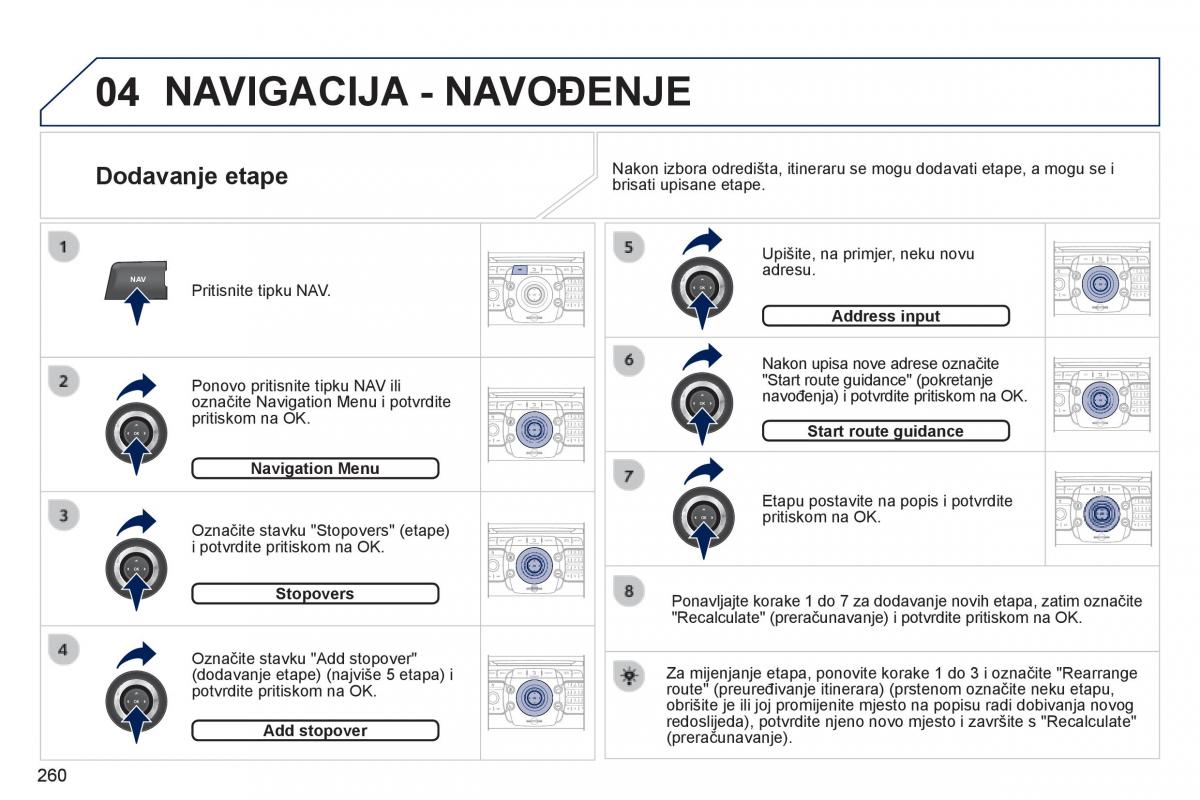 Peugeot 3008 Hybrid vlasnicko uputstvo / page 262