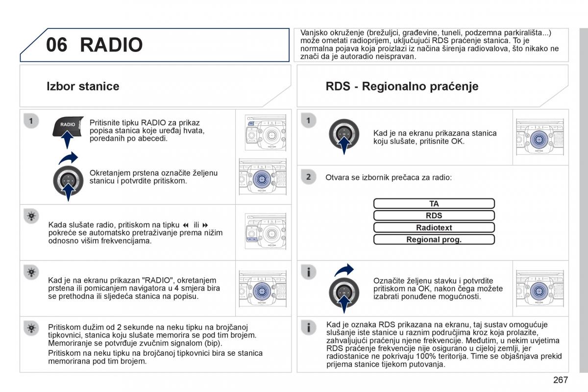 Peugeot 3008 Hybrid vlasnicko uputstvo / page 269