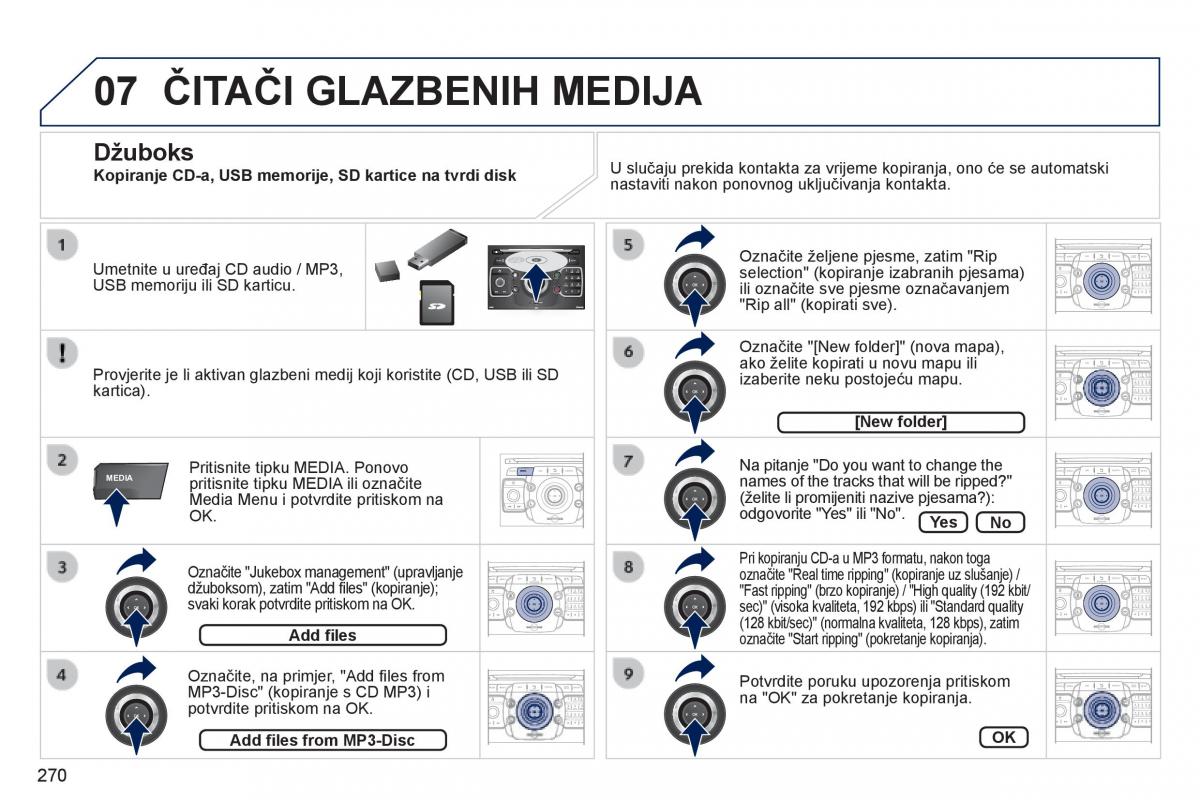 Peugeot 3008 Hybrid vlasnicko uputstvo / page 272