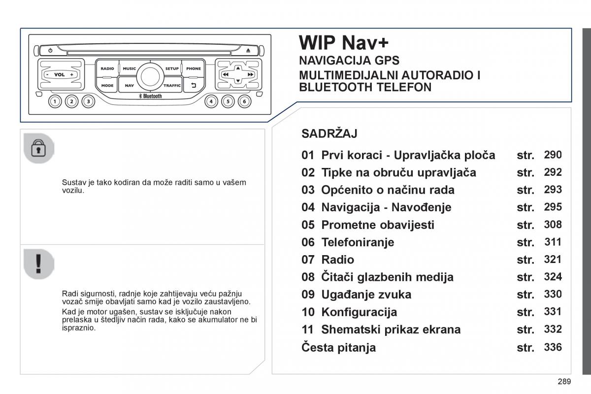 Peugeot 3008 Hybrid vlasnicko uputstvo / page 291