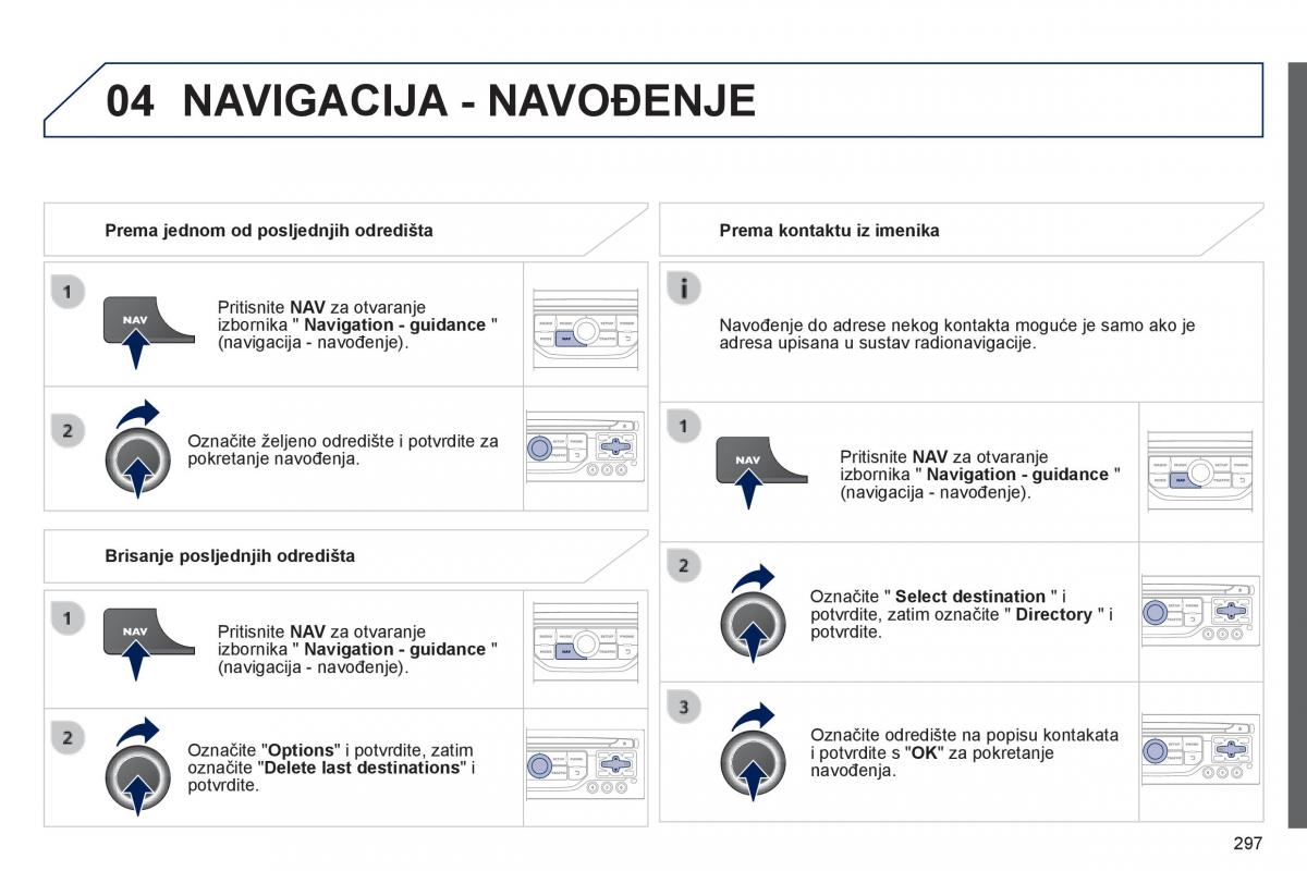 Peugeot 3008 Hybrid vlasnicko uputstvo / page 299