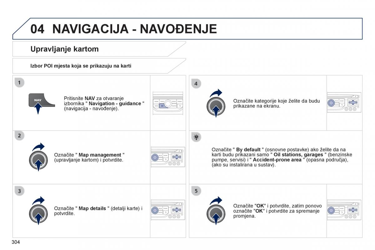 Peugeot 3008 Hybrid vlasnicko uputstvo / page 306