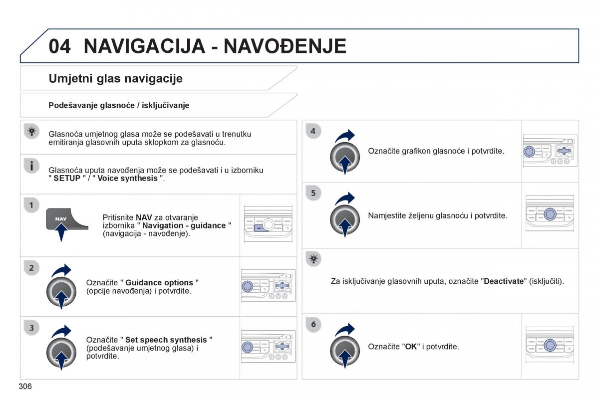 Peugeot 3008 Hybrid vlasnicko uputstvo / page 308