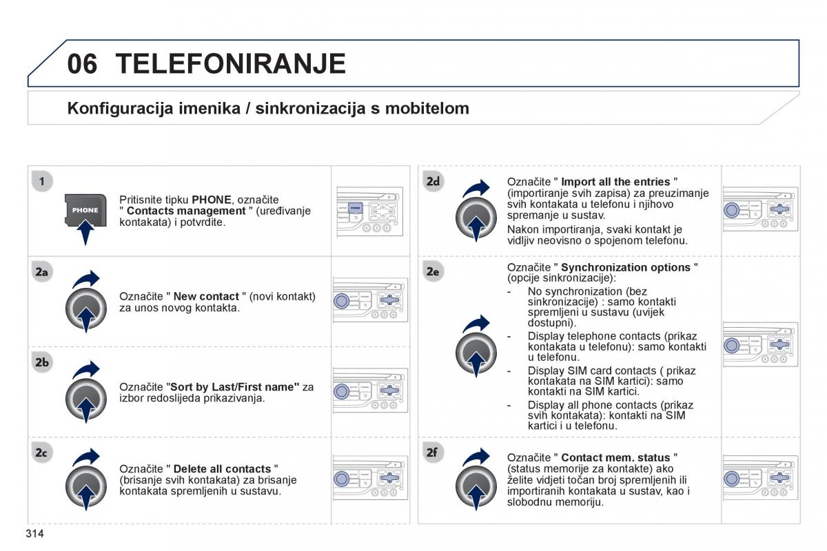 Peugeot 3008 Hybrid vlasnicko uputstvo / page 316