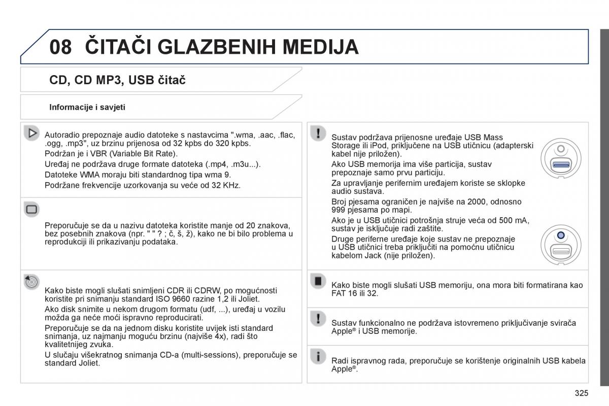 Peugeot 3008 Hybrid vlasnicko uputstvo / page 327