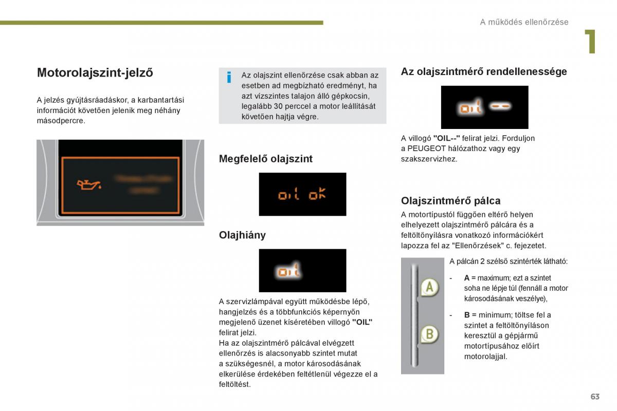 Peugeot 3008 Hybrid Kezelesi utmutato / page 65