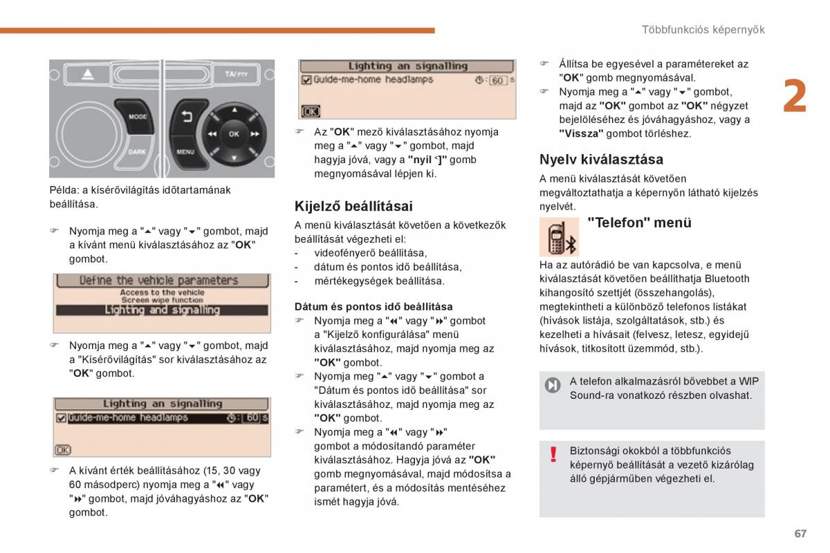 Peugeot 3008 Hybrid Kezelesi utmutato / page 69