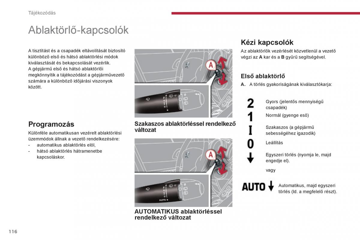 Peugeot 3008 Hybrid Kezelesi utmutato / page 118