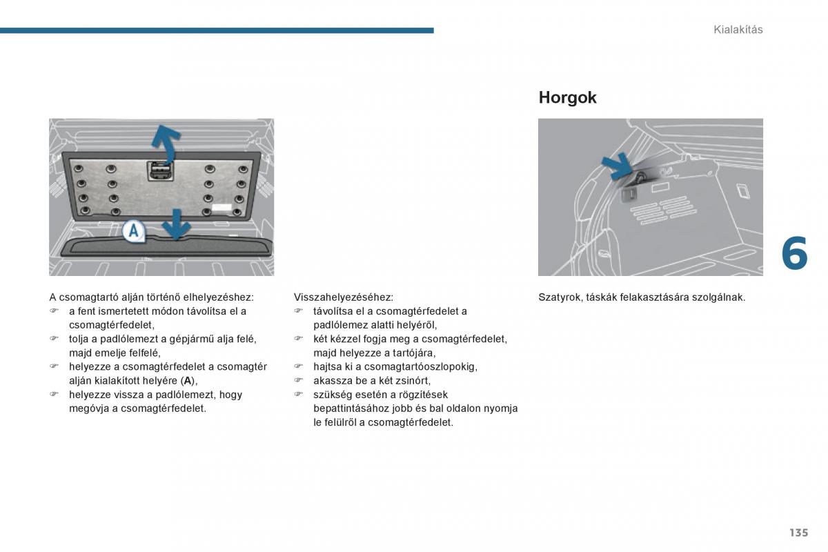 Peugeot 3008 Hybrid Kezelesi utmutato / page 137