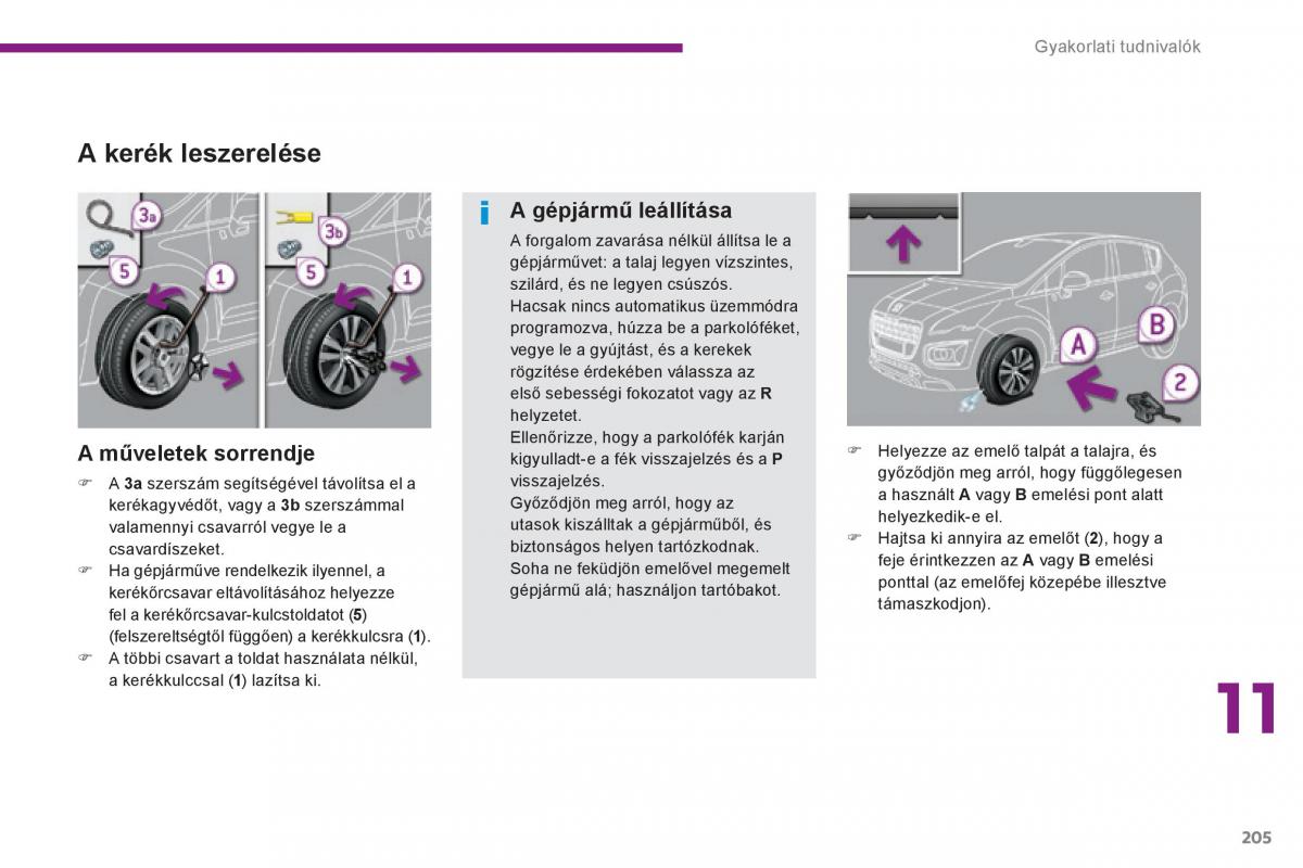 Peugeot 3008 Hybrid Kezelesi utmutato / page 207