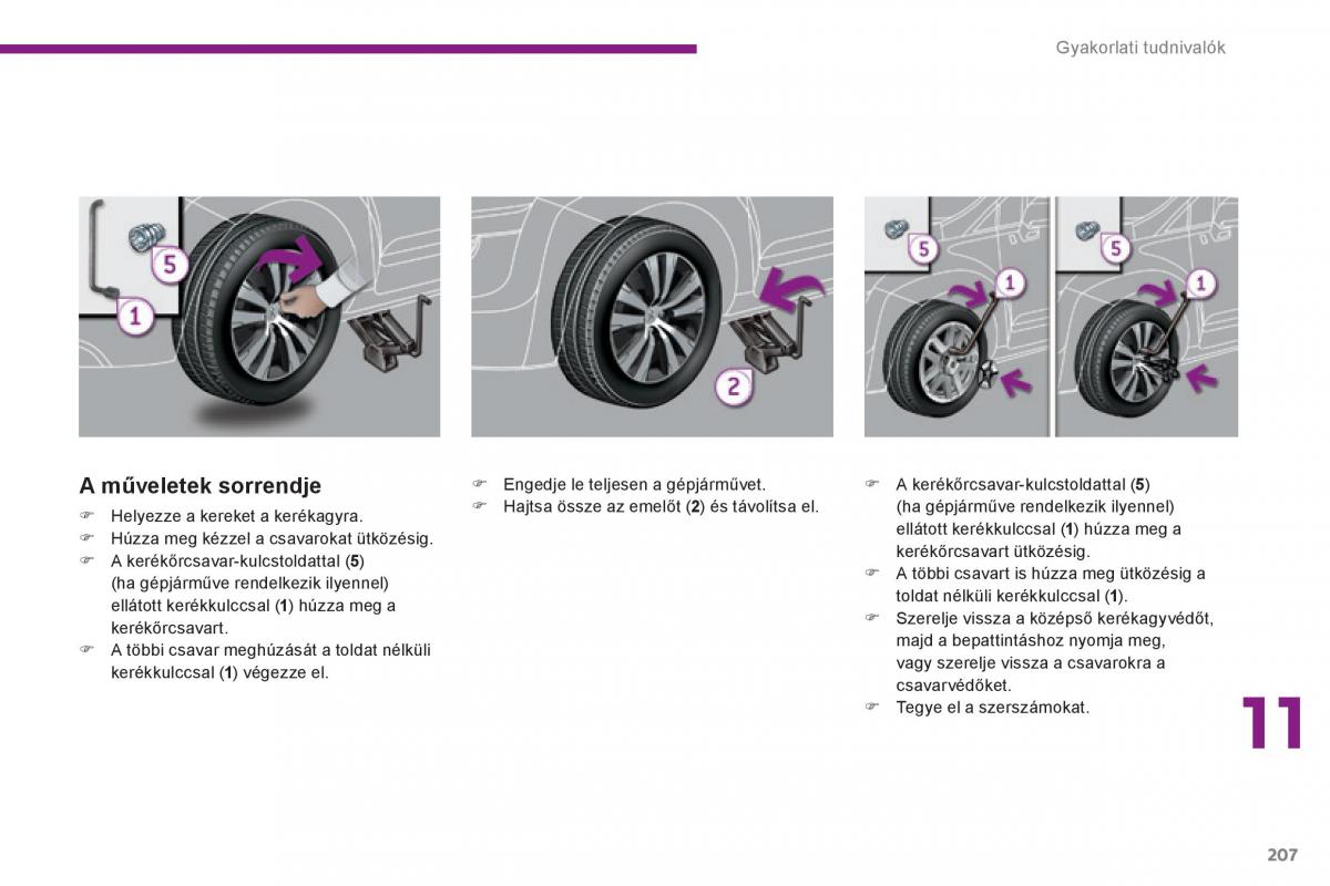 Peugeot 3008 Hybrid Kezelesi utmutato / page 209