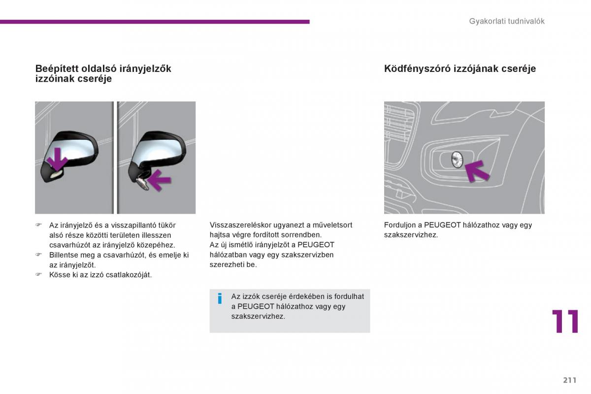 Peugeot 3008 Hybrid Kezelesi utmutato / page 213