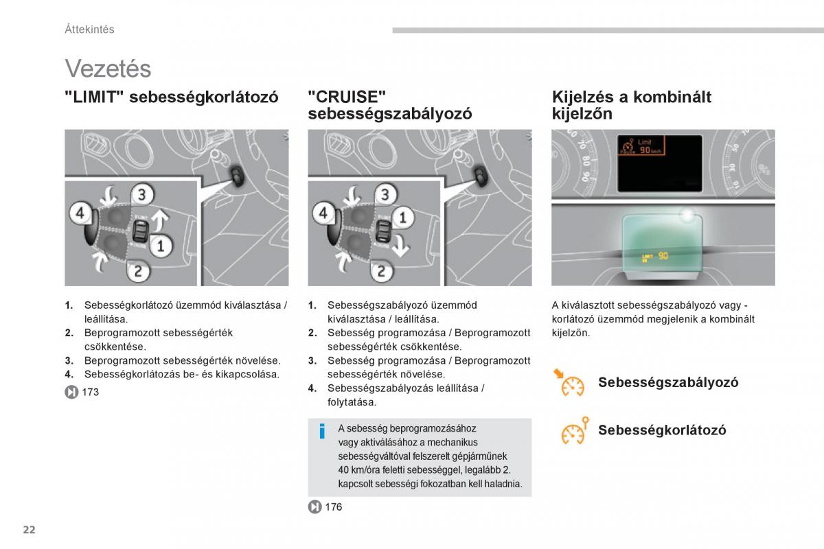 Peugeot 3008 Hybrid Kezelesi utmutato / page 24