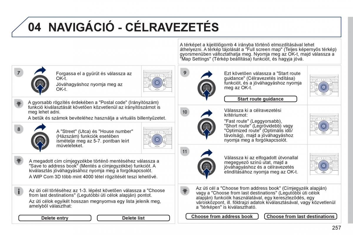 Peugeot 3008 Hybrid Kezelesi utmutato / page 259