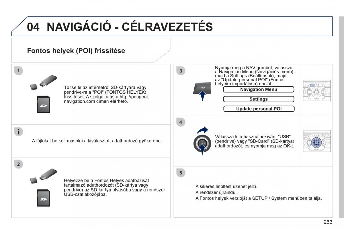 Peugeot 3008 Hybrid Kezelesi utmutato / page 265