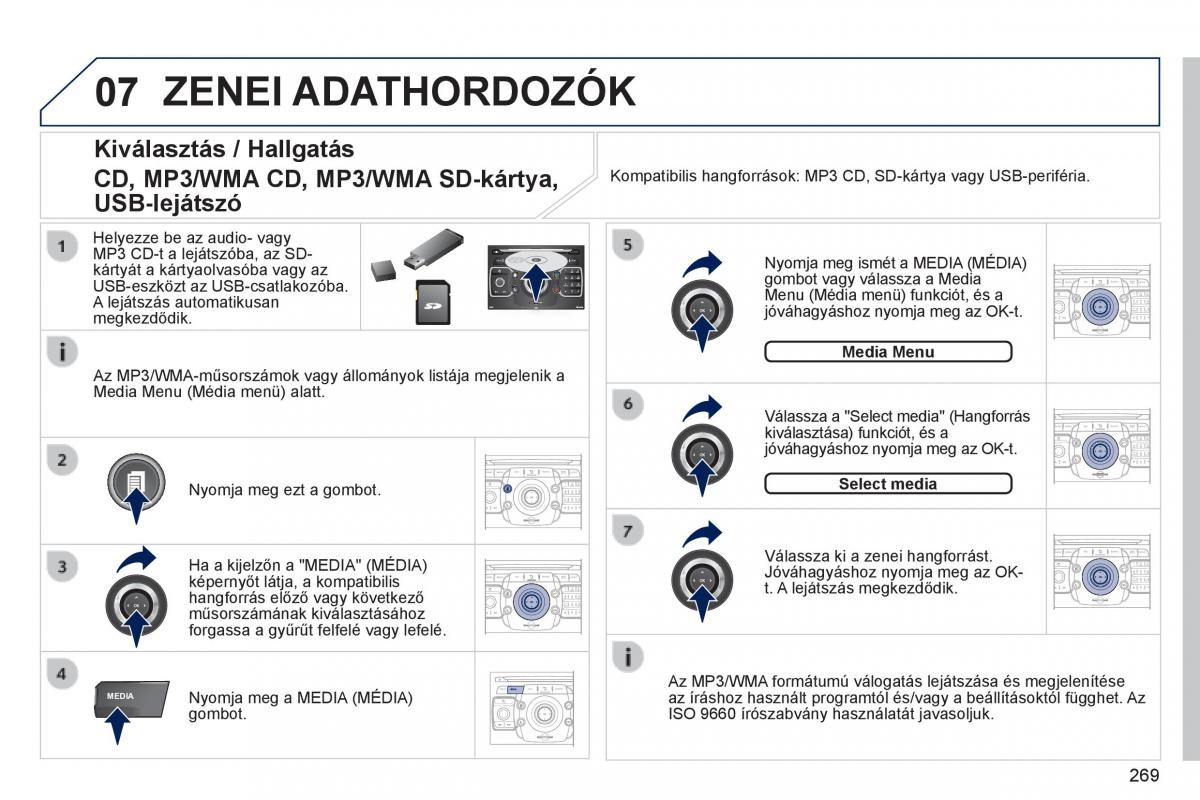 Peugeot 3008 Hybrid Kezelesi utmutato / page 271