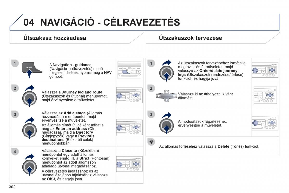 Peugeot 3008 Hybrid Kezelesi utmutato / page 304