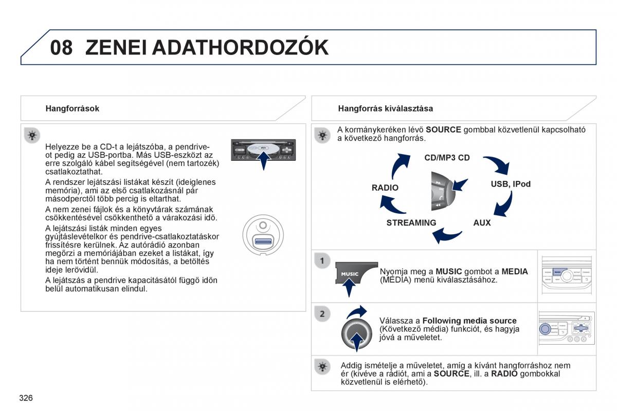 Peugeot 3008 Hybrid Kezelesi utmutato / page 328