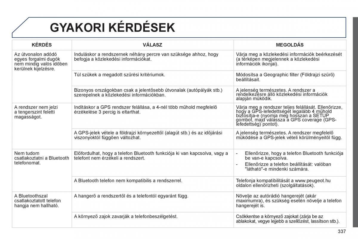 Peugeot 3008 Hybrid Kezelesi utmutato / page 339