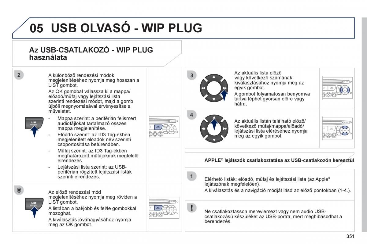 Peugeot 3008 Hybrid Kezelesi utmutato / page 353