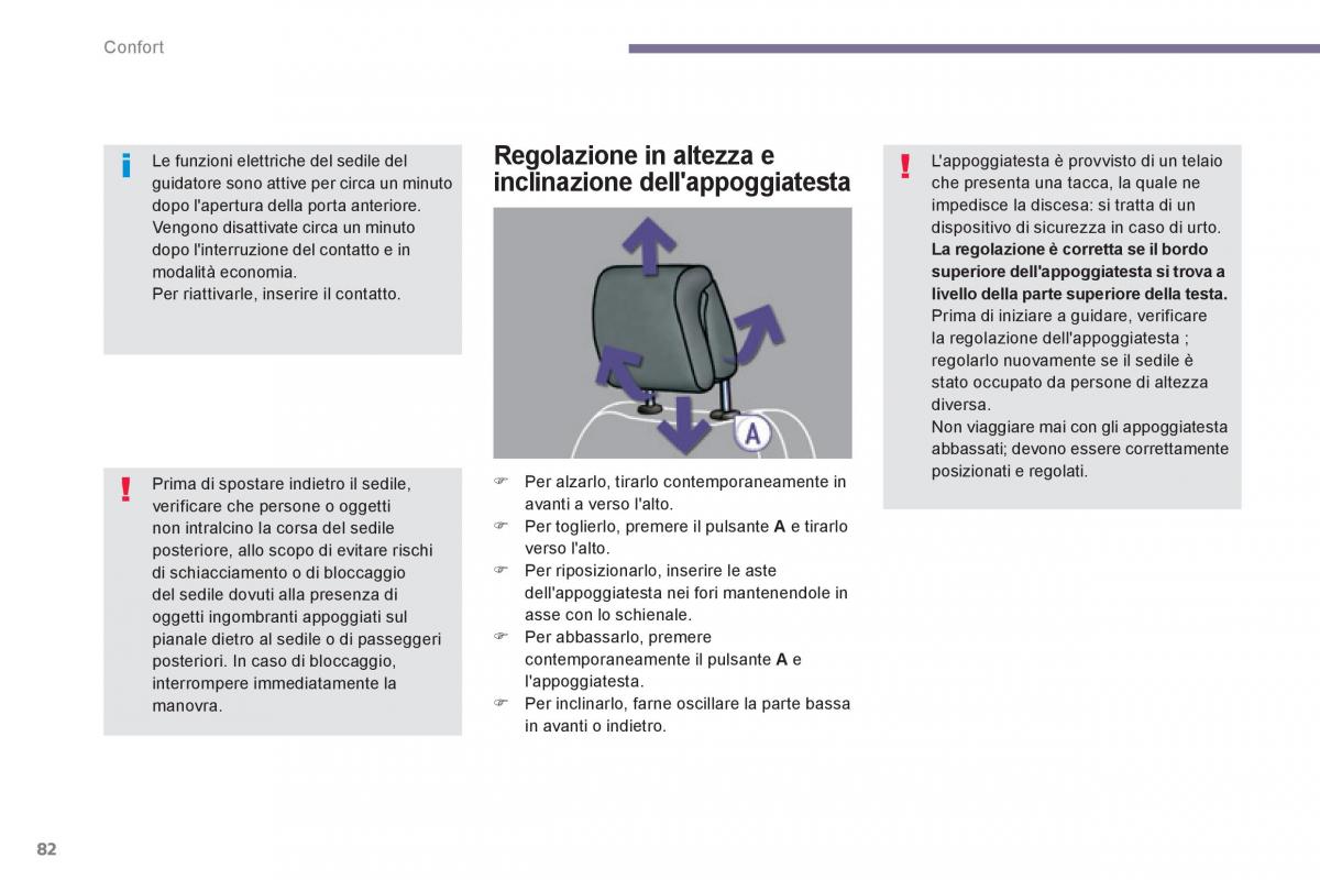 Peugeot 3008 Hybrid manuale del proprietario / page 84