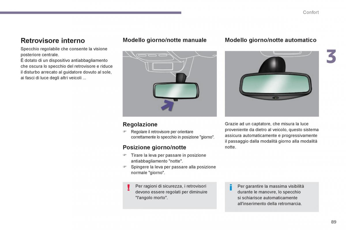 Peugeot 3008 Hybrid manuale del proprietario / page 91