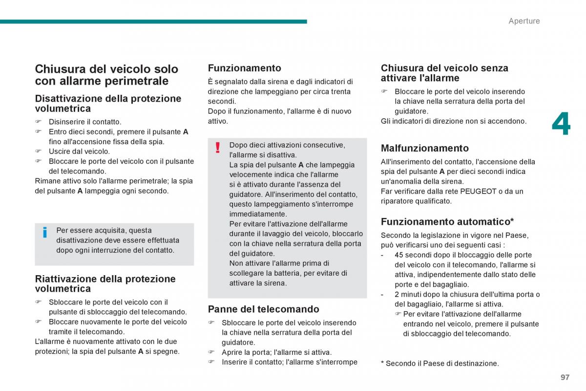 Peugeot 3008 Hybrid manuale del proprietario / page 99