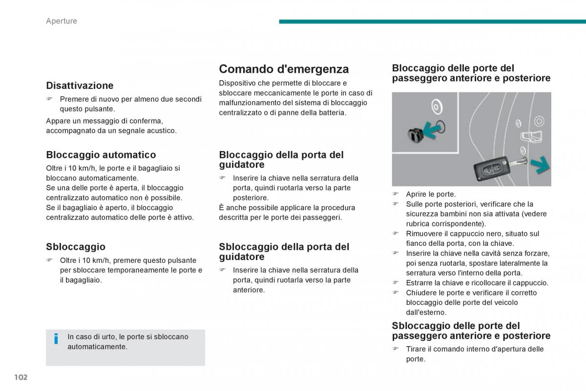 Peugeot 3008 Hybrid manuale del proprietario / page 104