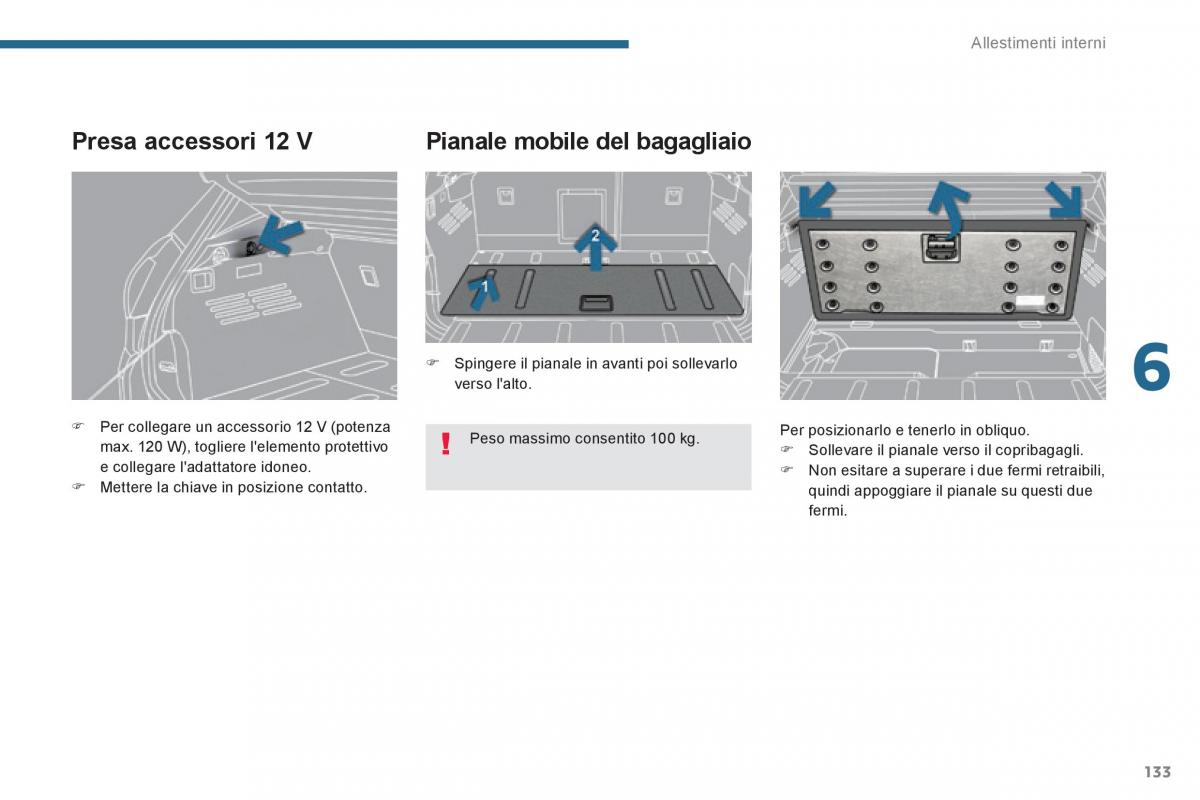 Peugeot 3008 Hybrid manuale del proprietario / page 135