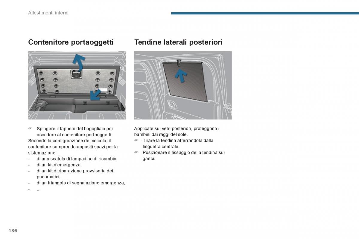 Peugeot 3008 Hybrid manuale del proprietario / page 138