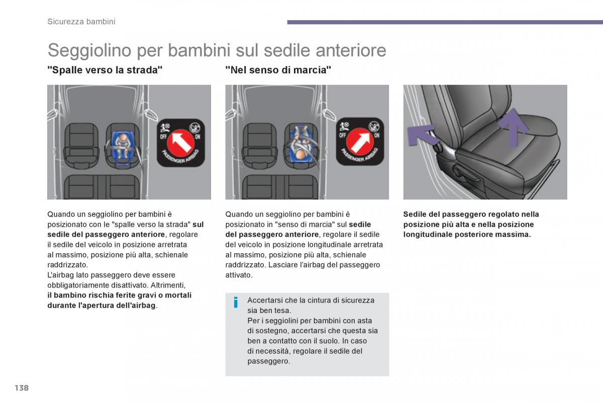 Peugeot 3008 Hybrid manuale del proprietario / page 140