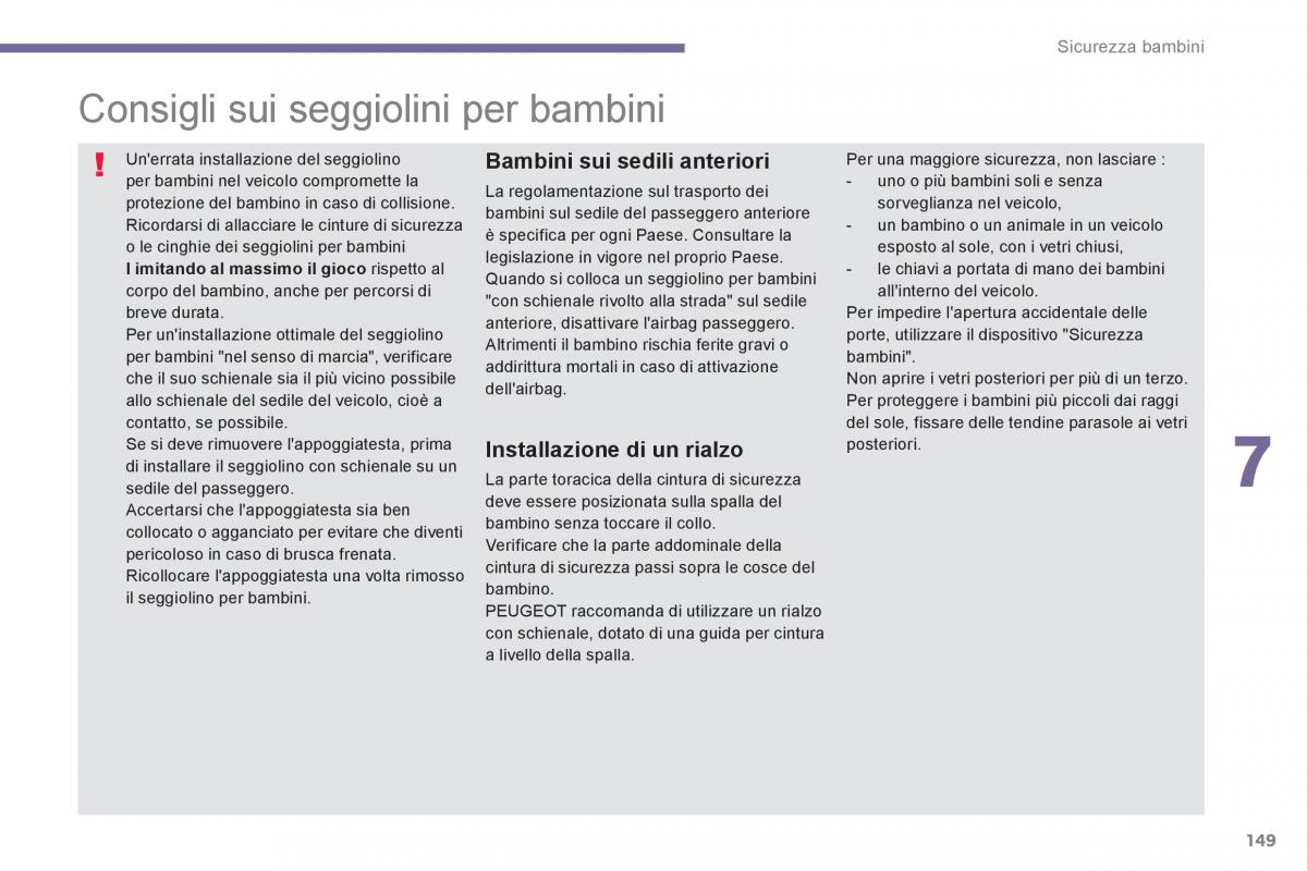 Peugeot 3008 Hybrid manuale del proprietario / page 151