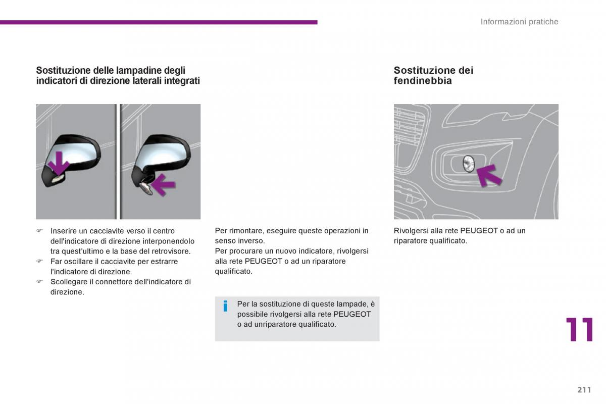 Peugeot 3008 Hybrid manuale del proprietario / page 213