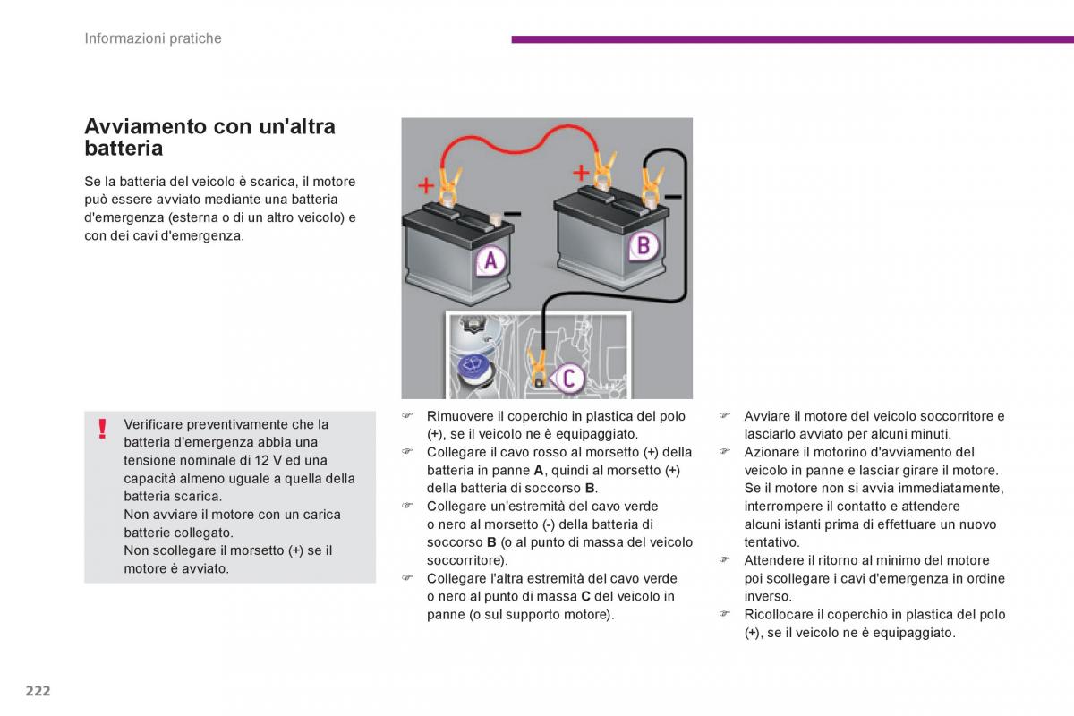 Peugeot 3008 Hybrid manuale del proprietario / page 224