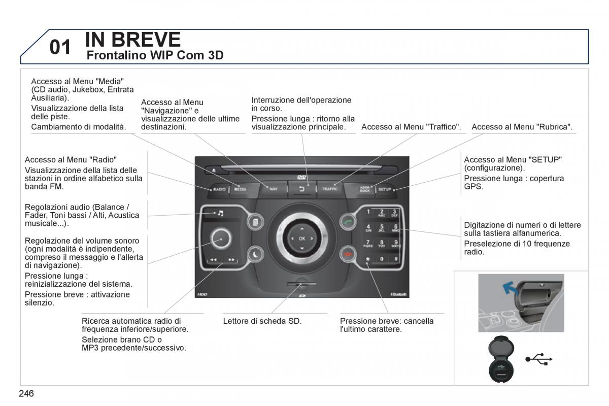 Peugeot 3008 Hybrid manuale del proprietario / page 248