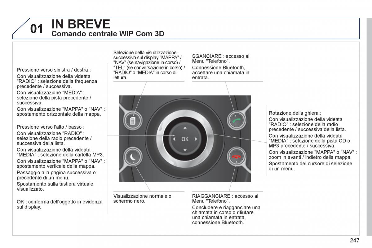 Peugeot 3008 Hybrid manuale del proprietario / page 249